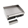 Plancha Électrique Professionnelle - Lisse 55 cm - Dynasteel