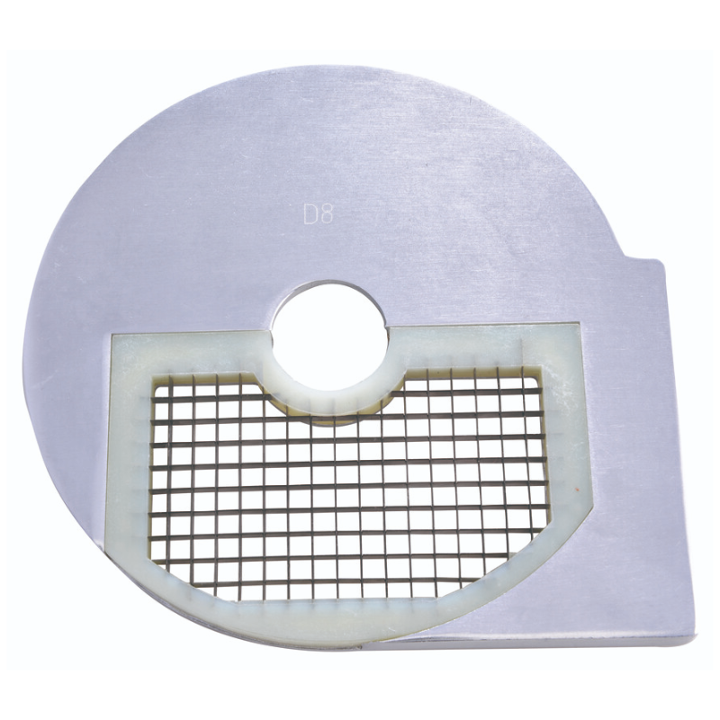 Disc for Macedonia 8 mm for Vegetable Cutter 550 W - Dynasteel