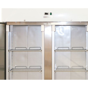 Stainless Steel Positive Refrigerated Cabinet GN 2/1 - 1400 L - Dynasteel