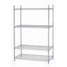 Chrome-plated steel Economat shelving by Bartscher