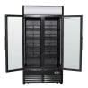 Vitrine voor Dranken 736 L 2 Glazen Deuren 2-8 °C R290