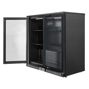 Refrigerated Back Bar 209 L 2 Glass Doors — Ventilated