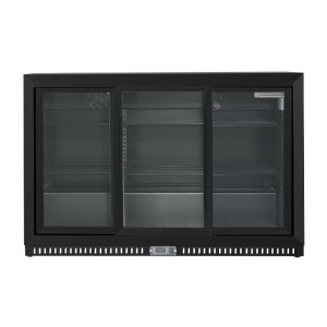 Refrigerated Back Bar Skinplate - 3 Sliding Glass Doors - 328 L - Dynasteel