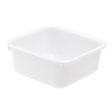 Square Bowl 4.5L White