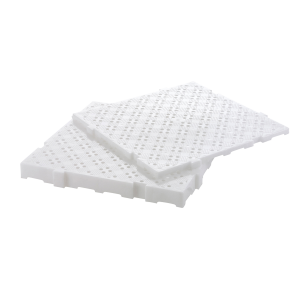 Gitterrost 50 x 50 cm - Dicke 50 mm - Weiß - Gilac