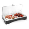 Refrigerated Display Showcase for Countertop - GN 1/1 - HENDI