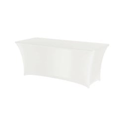 Housse pour Table Rectangulaire Blanche 1830 - HENDI