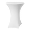 Witte hoes voor statafel 80-85 cm - HENDI