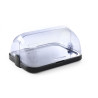 Vitrine Buffet with Sliding Lid UNIQ - Black - HENDI