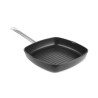 Grillpan met geribbeld gietaluminium - 55 x 29 cm - Merk HENDI - Fourniresto