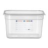 Opslagcontainer Gastronorm GN 1/2 - 12,5 L - H 200 mm