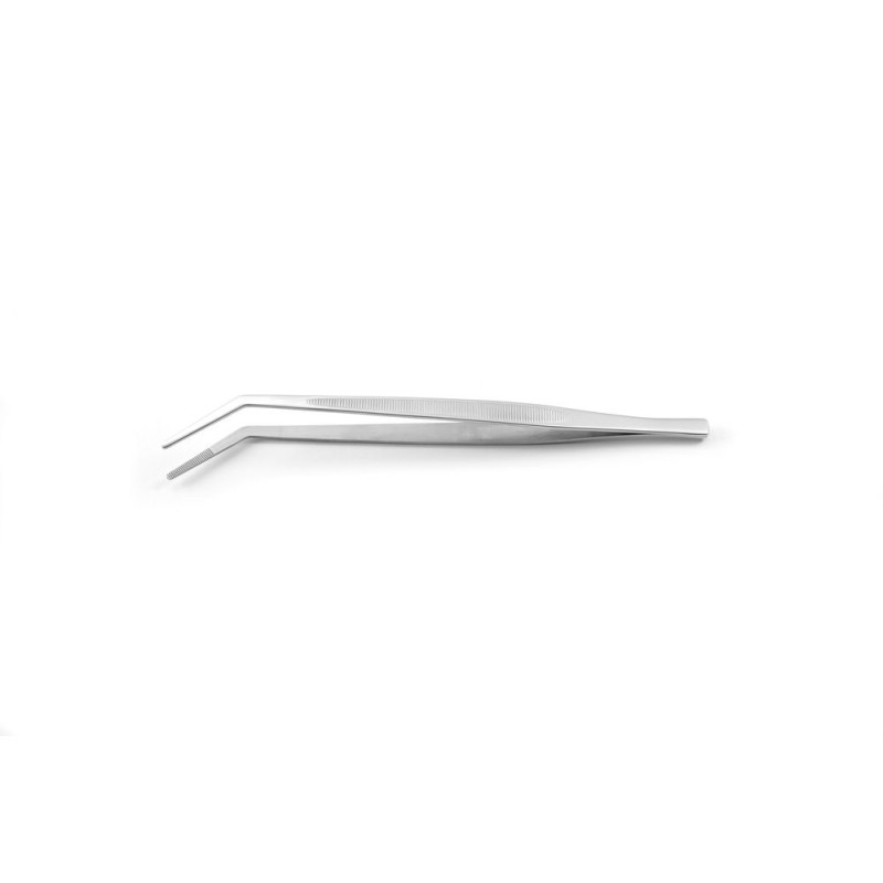 Curved Tongs HENDI - L 240mm: High-quality stainless steel serving utensil