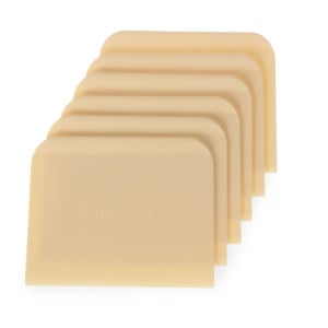 Rectangular dough scraper - 6 pieces - Brand HENDI - Fourniresto