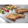 Grill Profi Line - Gladde en geribbelde platen