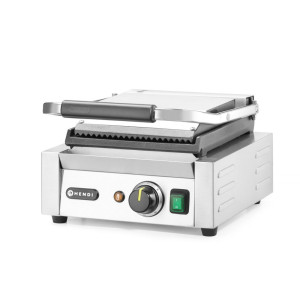 Grill de Contact - Eenvoudig Model - Gladde en Geribbelde Platen