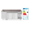 Refrigerated Preparation Counter for Pizzas or Salads - 280 L