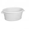Oval Reinforced Bottom Tub 60L White - Gilac
