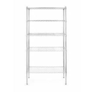 Shelving unit with 5 shelves