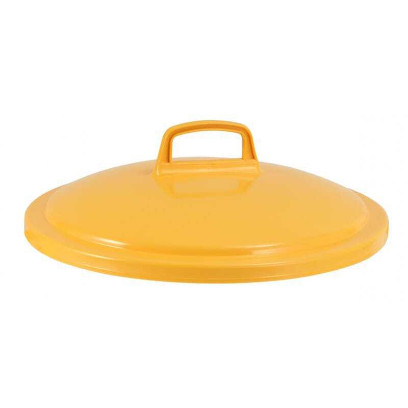Lid for 50 L Container HACCP - Yellow - Gilac Lid for 50 L Container HACCP - Yellow - Gilac