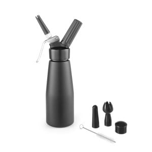 Whipped Cream Dispenser Kitchen Line Black