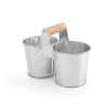 Double bucket with handle - Brand HENDI - Fourniresto