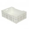 Vollkiste 40 L - 600 x 400 - Weiß - Gilac