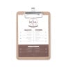 Speisekartenhalter Clipboard - 125 x 180 mm