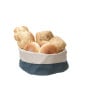 Round Dark Blue Bread Bag - 250 in Diameter