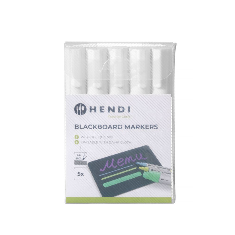 Chalk markers 6 mm - Brand HENDI - Fourniresto