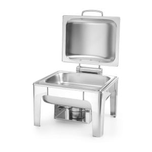 Chafing dish GN 1/2 met satijnen afwerking - Merk HENDI - Fourniresto