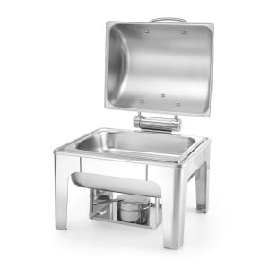 Chafing dish GN 1/2 polished mirror finish - Brand HENDI - Fourniresto