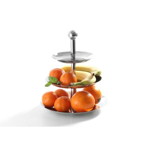 3-tier stainless steel display stand