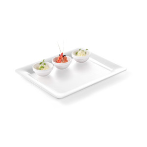 Gastronorm Plate with Flat Edge - GN 1/2 - H 20 mm