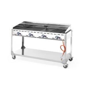 Professional Gas BBQ on Wheels - Brand HENDI