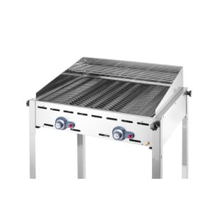 Gietijzeren rooster voor professionele gasbarbecue - GN 1/1 - HENDI