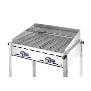 Grill voor Professionele Gasbarbecue Green Fire - Merk HENDI