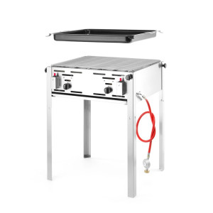 Professioneller Gasgrill Grill-Master Maxi - Marke HENDI - Fourniresto