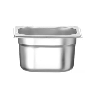 Bac Gastro GN 1/6 Inox - Diepte 100 mm - 1,6 L - FourniResto