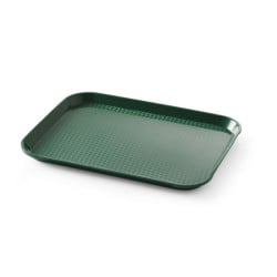 Rectangular Fast Food Tray - Small Size 265 x 345 mm - Green