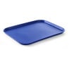 Rechthoekig dienblad voor fastfood - Groot model 450 x 350 mm - Blauw