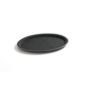 Plateau de Service Ovale Fibre de Verre - 160 x 230 mm