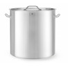 Professional Stockpot with Lid - Budget Line - 98 L