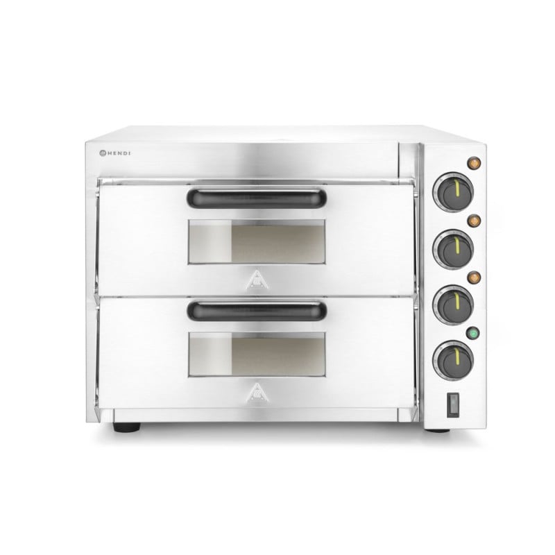 Compact Pizza Oven - 2 Chambers - HENDI