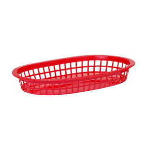 Fast-Food Service Basket - Red - Set of 6 - Hendi