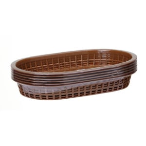 Fast-Food Service Basket - Brown - Set of 6 - Hendi