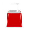 Sausdispenser met pomp - Rood - 2,5 L - Hendi