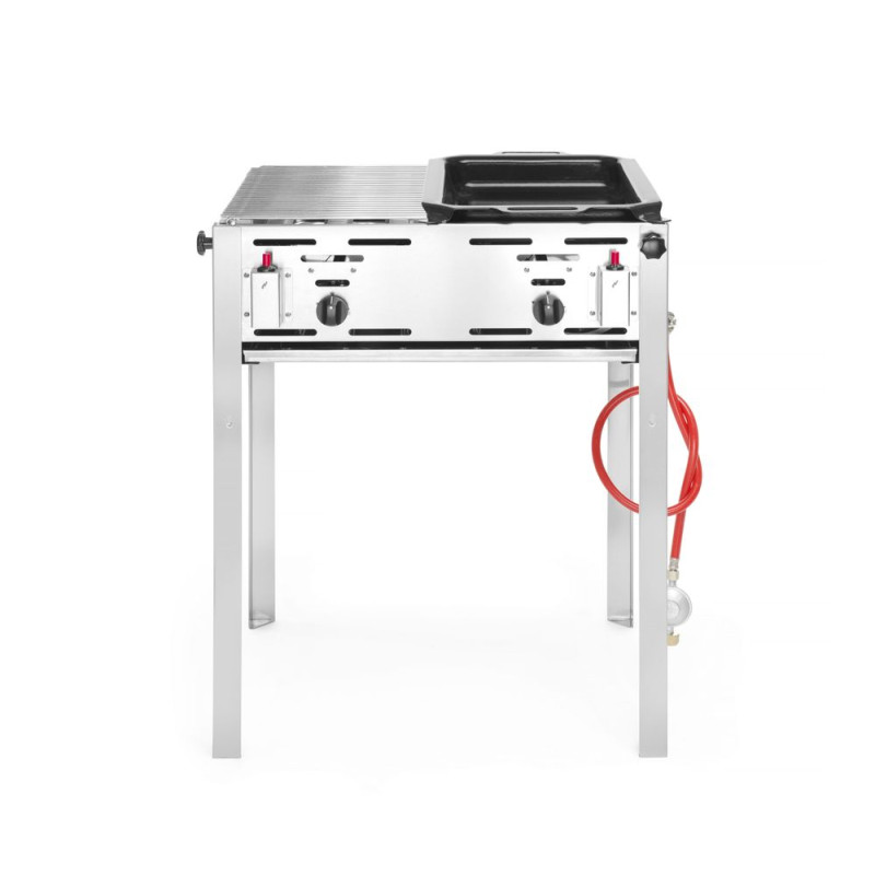 Professioneller Gasgrill Roast-Master Maxi - 11,6 kW - Hendi