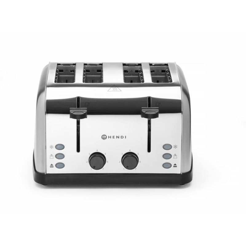 Toaster 4 Scheiben HENDI: Leistung und professionelle Effizienz