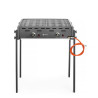 Barbecue 2 Branders Gas HENDI: Prestatie en professionele flexibiliteit