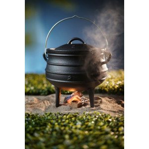 6 L HENDI Cast Iron Pot - Even and flavorful cooking